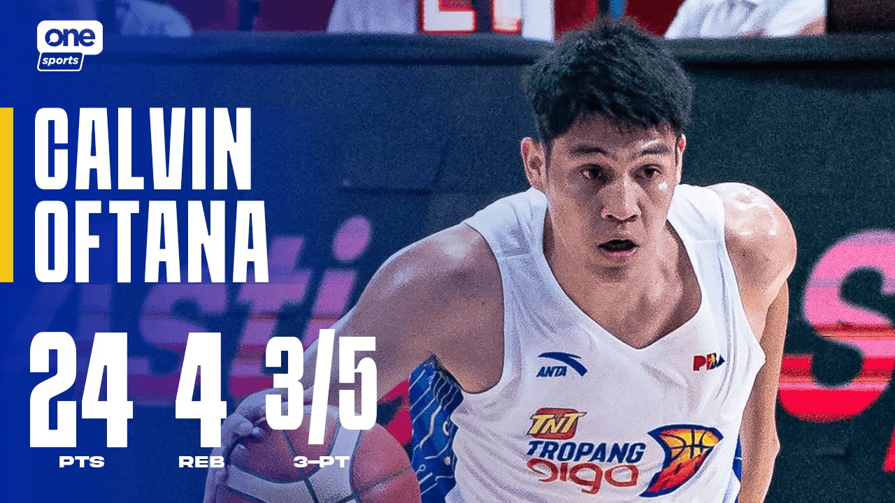 Calvin Oftana turns it up for TNT Tropang Giga in weathering Meralco Bolts | PBA Highlights